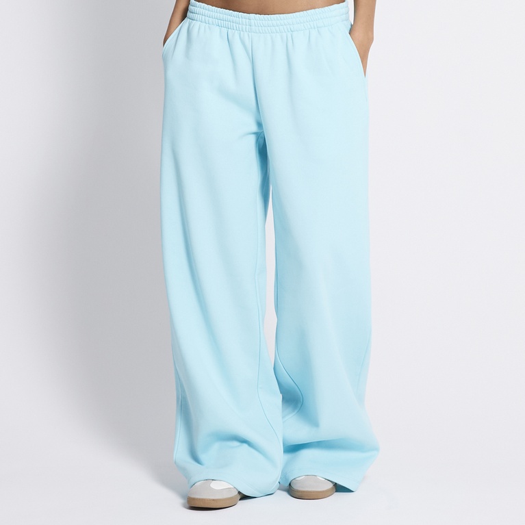Wide sweatpants "Edina" Turquoise